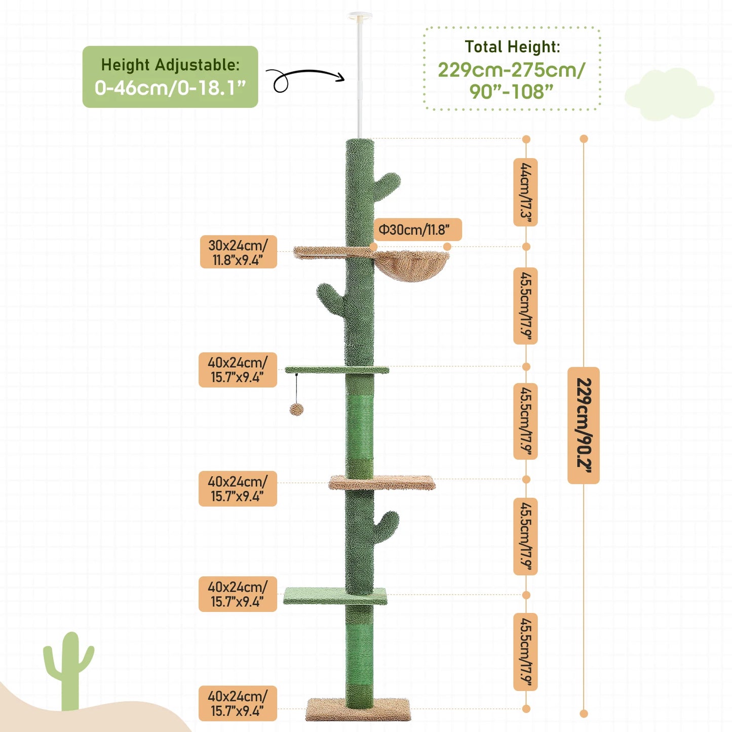 Arbre à chat cactus