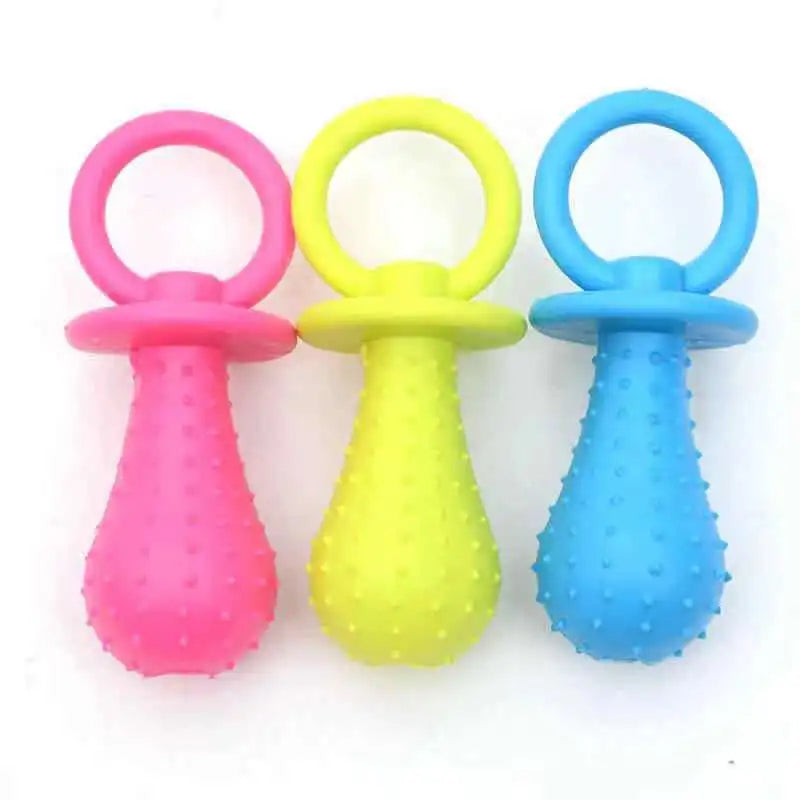 Jouets pour petits chiens en caoutchouc