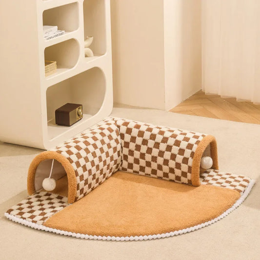 Lit tunnel pour chat