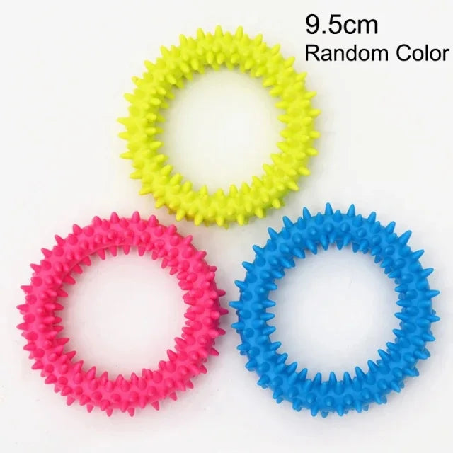 Jouets pour petits chiens en caoutchouc