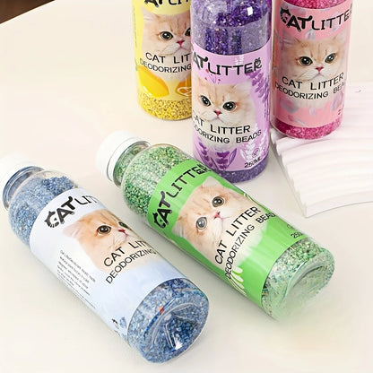 Perles Désodorisantes pour Litière de Chat – Fraîcheur Longue Durée