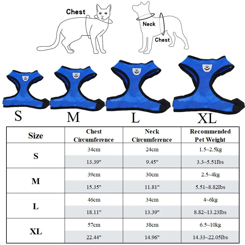 Harnais pour animaux de compagnie