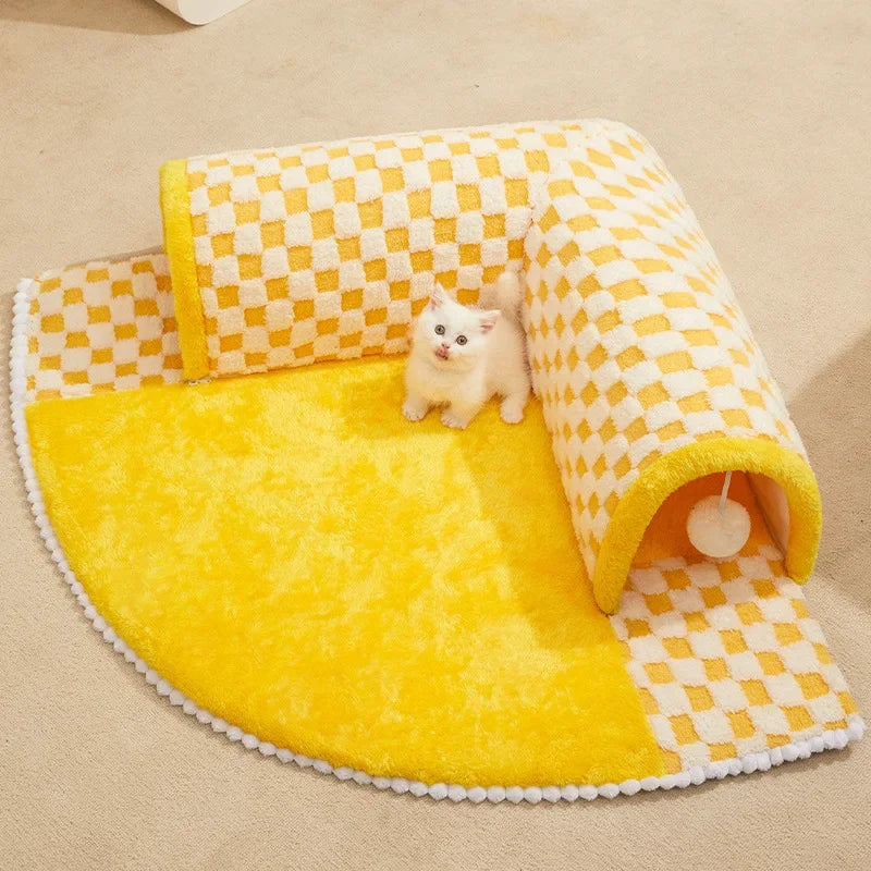 Lit tunnel pour chat