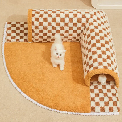 Lit tunnel pour chat